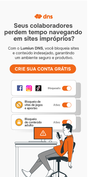 Lumiun DNS - Crie sua conta grátis