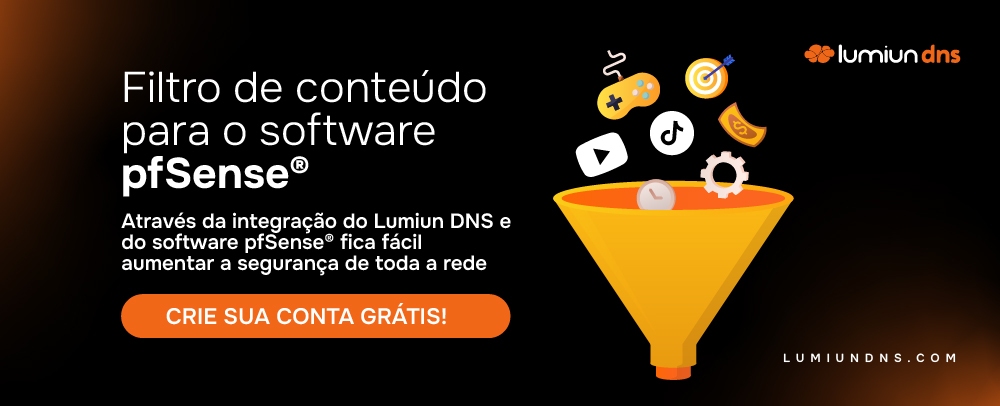 Lumiun DNS integração com software pfsense