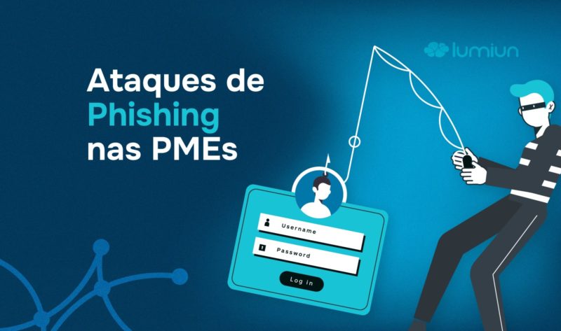 ataques de phishing nas PMEs